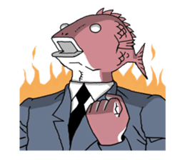 Business Fish sticker #241823