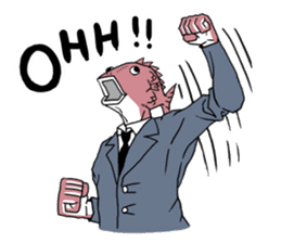 Business Fish sticker #241824