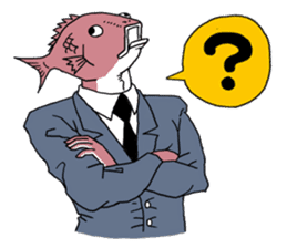 Business Fish sticker #241847