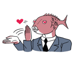 Business Fish sticker #241849