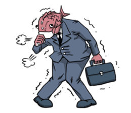 Business Fish sticker #241850