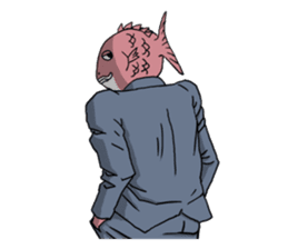 Business Fish sticker #241851