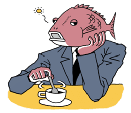 Business Fish sticker #241853