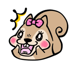 comedy of the squirrel sticker #241947