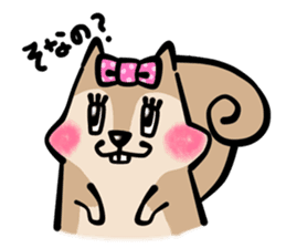 comedy of the squirrel sticker #241949