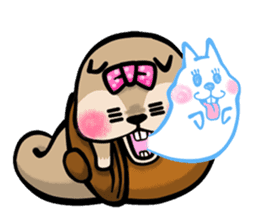 comedy of the squirrel sticker #241950