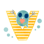 MIZZY the Water Flea sticker #242039