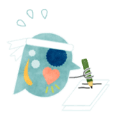 MIZZY the Water Flea sticker #242054