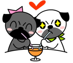 PUGS' GROOVE sticker #242079