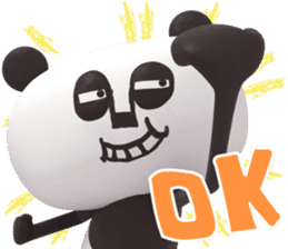 Papan Ga Panda sticker #242138