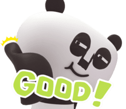 Papan Ga Panda sticker #242140