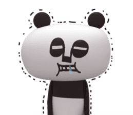 Papan Ga Panda sticker #242143