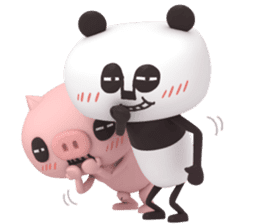 Papan Ga Panda sticker #242162