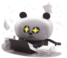 Papan Ga Panda sticker #242164