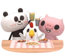 Papan Ga Panda sticker #242167