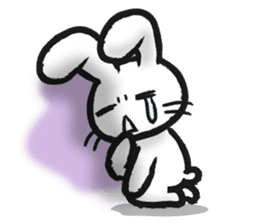 Outlaw rabbit sticker #242219