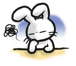 Outlaw rabbit sticker #242221