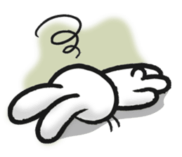 Outlaw rabbit sticker #242223