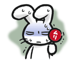 Outlaw rabbit sticker #242227