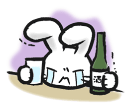 Outlaw rabbit sticker #242228