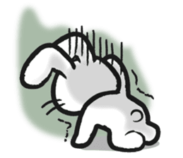 Outlaw rabbit sticker #242229