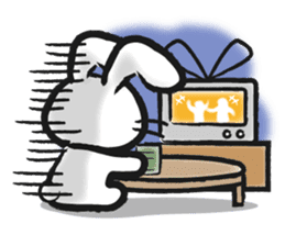 Outlaw rabbit sticker #242231