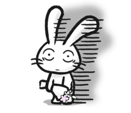 Outlaw rabbit sticker #242236