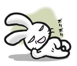 Outlaw rabbit sticker #242239