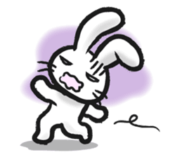 Outlaw rabbit sticker #242240