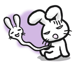 Outlaw rabbit sticker #242243