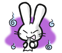 Outlaw rabbit sticker #242248