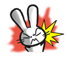 Outlaw rabbit sticker #242249