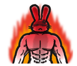 Outlaw rabbit sticker #242250