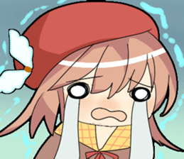 PaPi high school girl made a company! ? sticker #242900