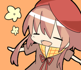 PaPi high school girl made a company! ? sticker #242901