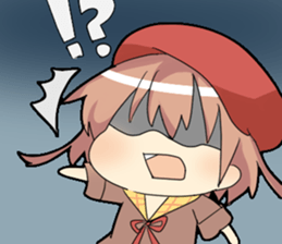 PaPi high school girl made a company! ? sticker #242903