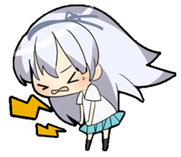 PaPi high school girl made a company! ? sticker #242907