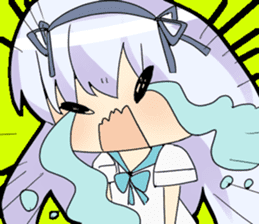 PaPi high school girl made a company! ? by Fennelly sticker #242912