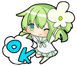 PaPi high school girl made a company! ? sticker #242918