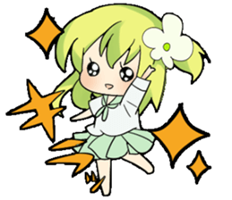 PaPi high school girl made a company! ? sticker #242920