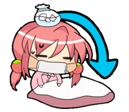 PaPi high school girl made a company! ? sticker #242923