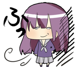 PaPi high school girl made a company! ? sticker #242934