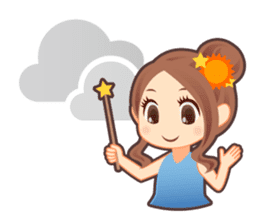 Weather girl Teruko sticker #242938