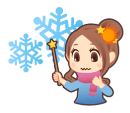 Weather girl Teruko sticker #242940