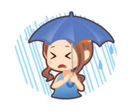 Weather girl Teruko sticker #242945