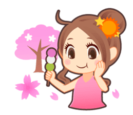 Weather girl Teruko sticker #242949