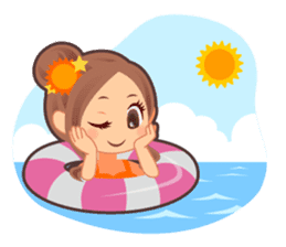 Weather girl Teruko sticker #242950