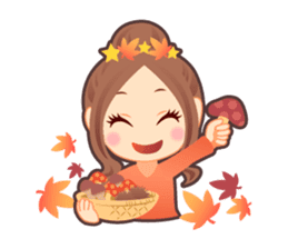 Weather girl Teruko sticker #242951