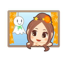 Weather girl Teruko sticker #242953