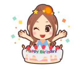 Weather girl Teruko sticker #242960